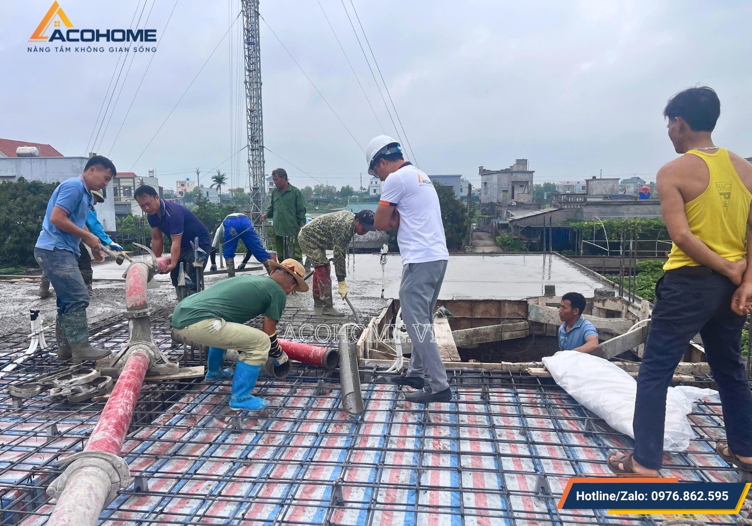 Giám Sát Tiến Độ Đổ Bê…