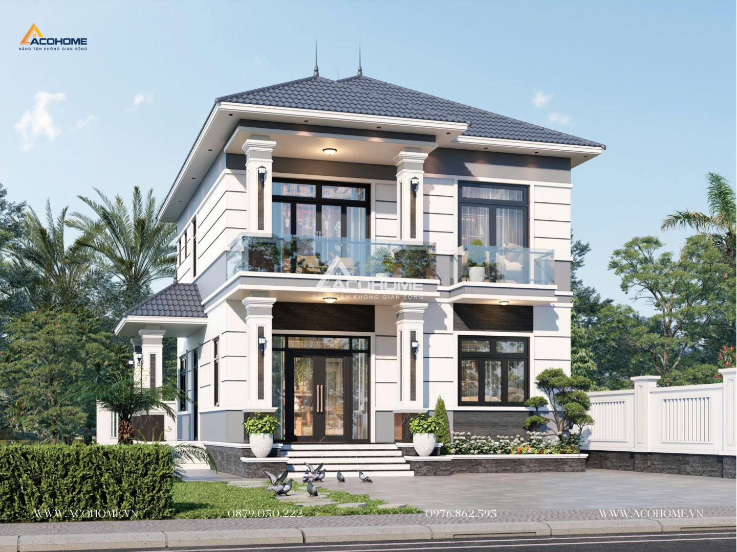 Mẫu nhà mái nhật 