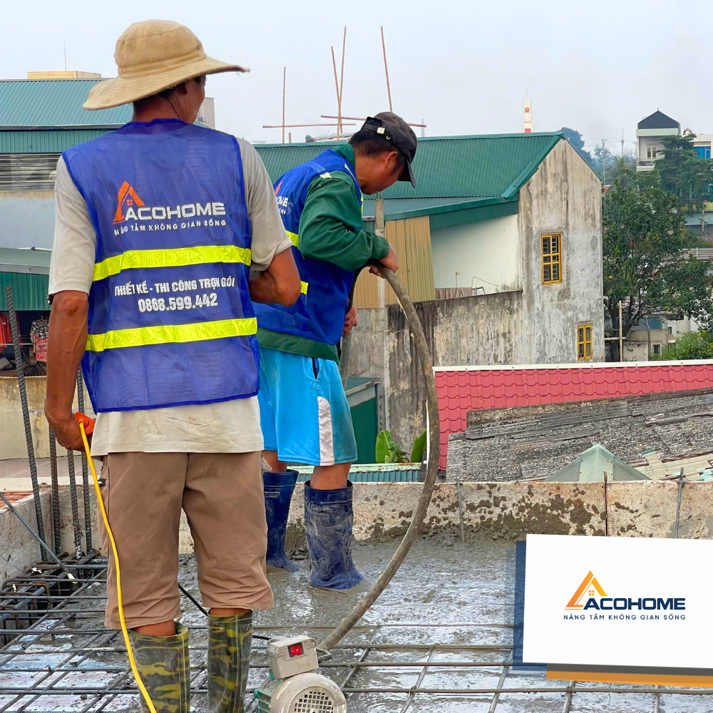 đội ngũ xây dựng trọn gói acohome